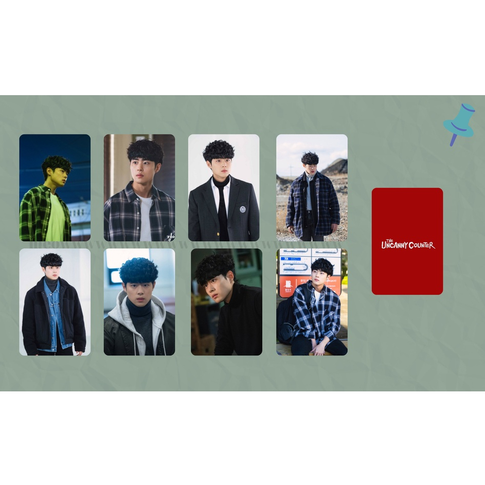 set card " Nghệ thuật săn quỷ và nấu mì " ( The Uncanny Counter ) Jo Byung-gyu, Kim Se-jeong
