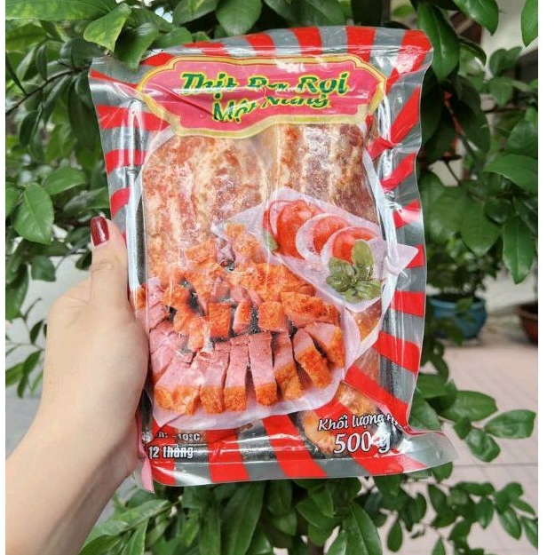 (HCM)Ba rọi heo 1 nắng BBQ 500g đã ướp sẵn gia vị (chế biến chiên/nướng ...