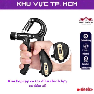 Kìm bóp tập cơ tay điều chỉnh lực, có đếm số lần tập
