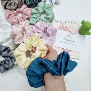 DÂY CỘT TÓC SCRUNCHIES LỤA TENCEL CAO CẤP HÂN VÕ BEDDING, DÂY BUỘC TÓC NỮ, DÂY ĐEO TAY