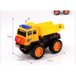 Mô hình xe ben bánh đà 20 cm đồ chơi cho bé