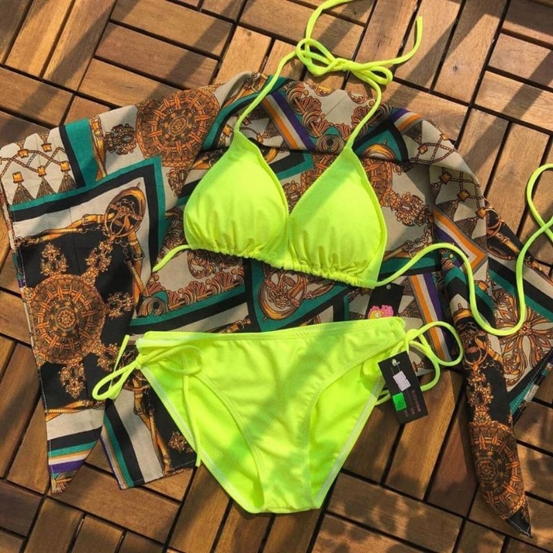 Bikini 2 Mảnh Đồ Bơi Tam Giác Nhiều Màu – Có Sẵn, Sexy Hình 2024