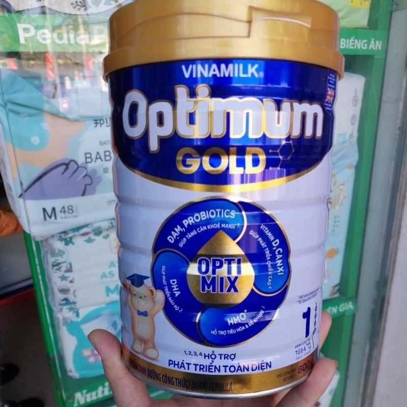 Sữa bột Optimum Gold số 1 800g mẫu mới | Shopee Việt Nam