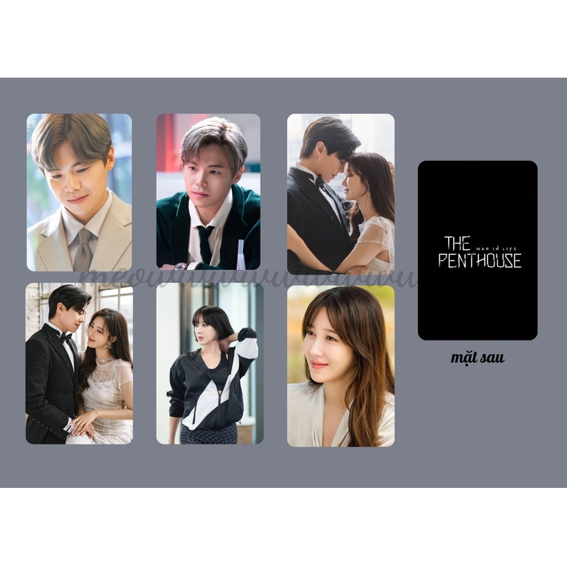 set card bo góc phim "Cuộc chiến thượng lưu" (Penthouse)