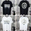 Áo Phông Chữ Thập Chất Cotton Dày Dặn Form Dáng Unisex Nam Nữ Hot Trend 2023