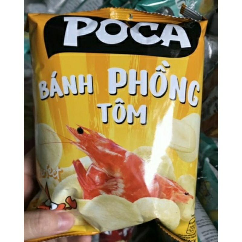 Combo 10 bịch snack Poca bánh phồng tôm | Shopee Việt Nam