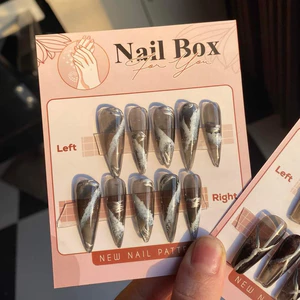 Nail box móng tay giả thiết kế thủ công theo size tay