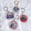 Móc khóa (keyring) blackpink thiết kế độc đáo: on the ground, lalisa, shut down, pink venom,...