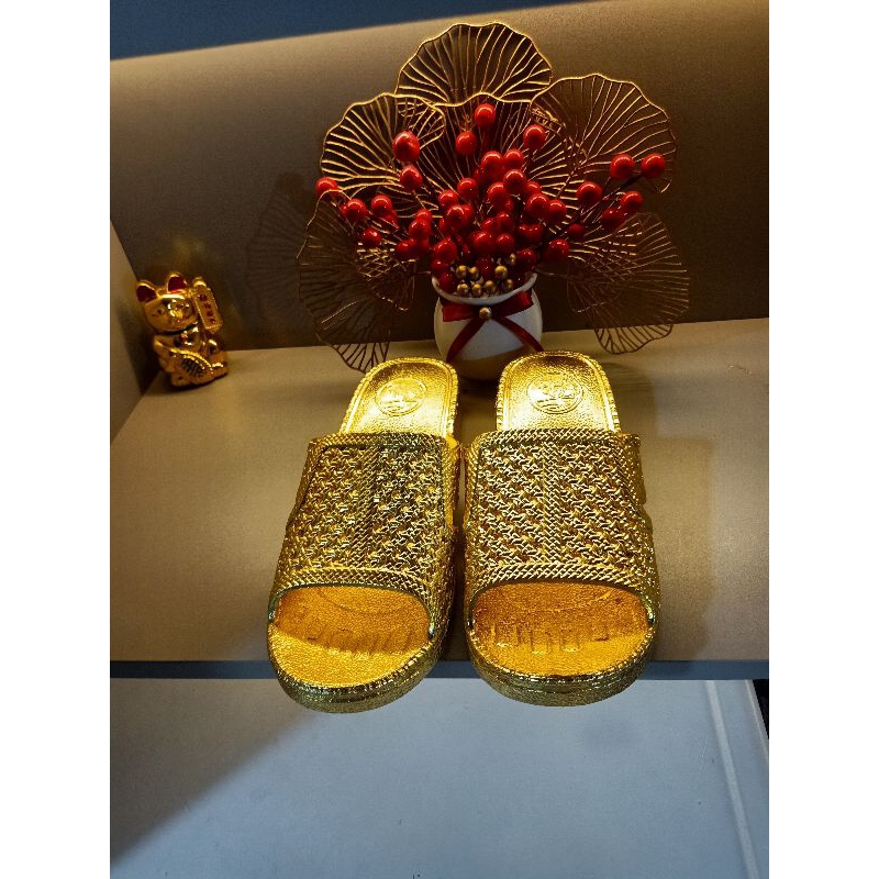 Dép tổ ong dát vàng 24k | Shopee Việt Nam