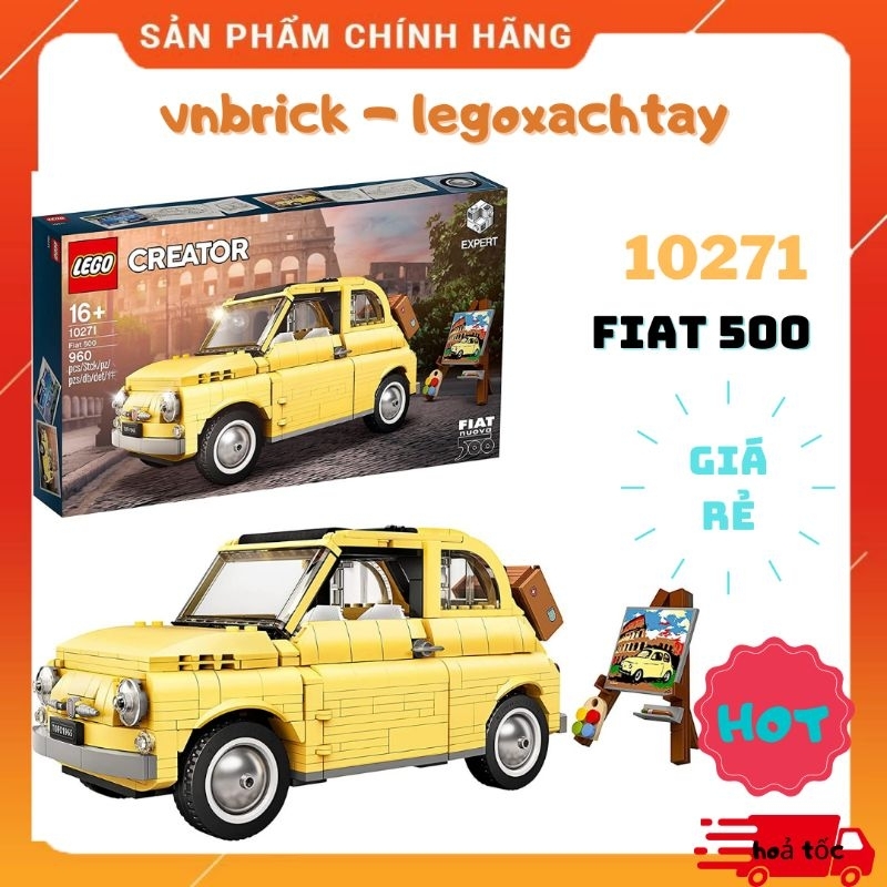 LEGO Creator Expert 10271 Xe Fiat 500 | Shopee Việt Nam