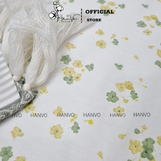 Ga giường 1m6 và 1m8 họa tiết hoa Cotton 100% vải cao cấp, Hân Võ Bedding