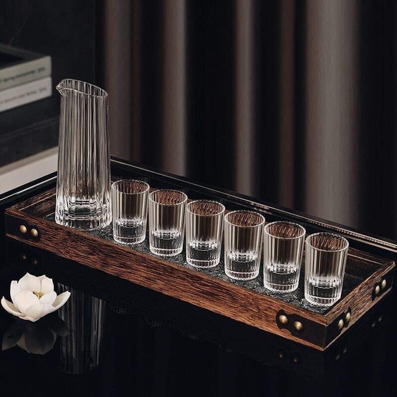 LY RƯỢU THỦY TINH SANG TRỌNG DUNG TÍCH 20ML, 25ML,30ML | Shopee Việt Nam