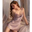 Đầm Ngủ Lụa Cao Cấp Gợi Cảm Quyến Rũ Nhiều Màu Phối Voan Cực Sexy