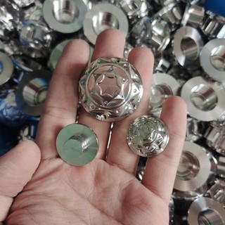 DIAMOND SALAYA - COMBO FULL ỐC CHẢNG BA, GHI ĐÔNG  - Raider, Raider FI, Sonic - INOX304