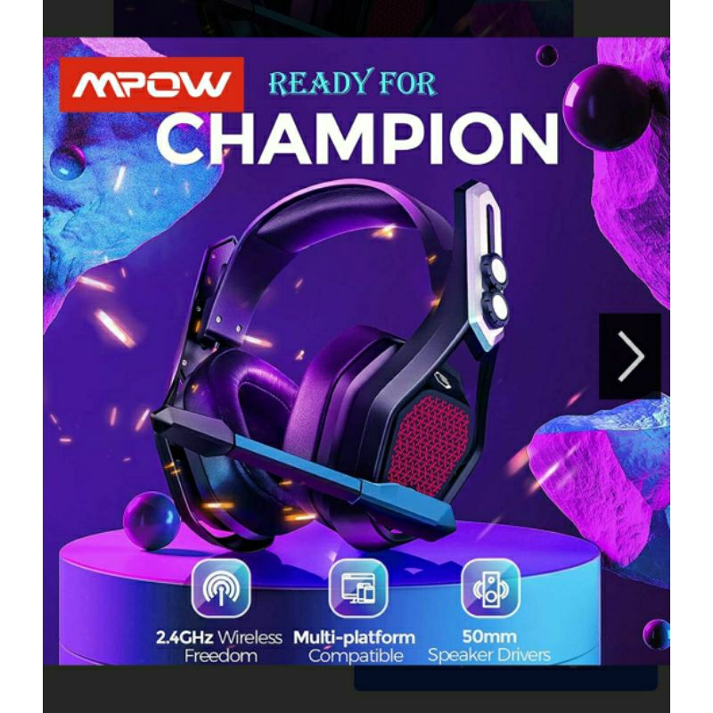 Tai nghe Wireless Gaming MPOW IRON PRO | Shopee Việt Nam