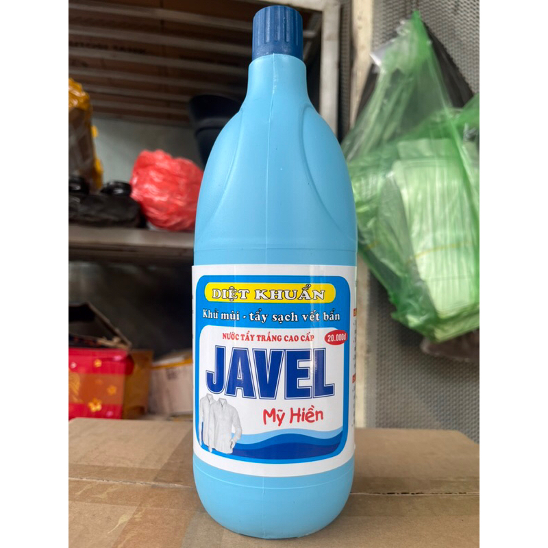 Nước tẩy trắng Javen chai 1 lít | Shopee Việt Nam