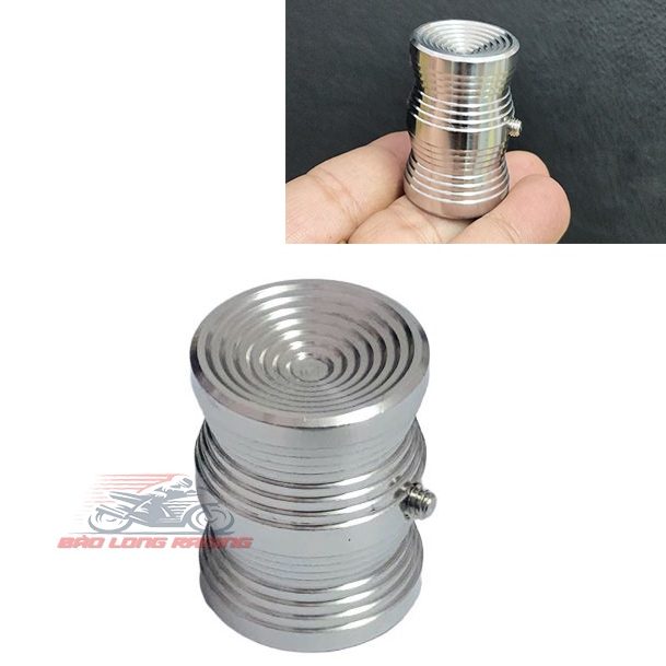 Cốt Ốc Chụp Giò Đạp Salaya Inox304 mẫu EO THÁI gắn xe máy Sirius Wave Dream Exciter Winner Sonic Satria Raider....