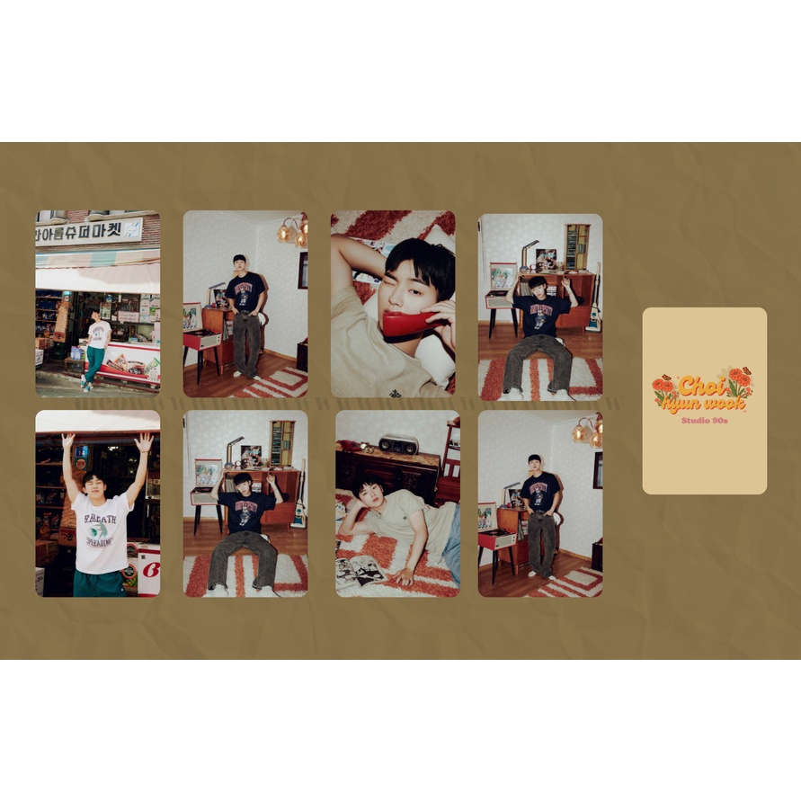 set card bo góc Choi Hyun Wook