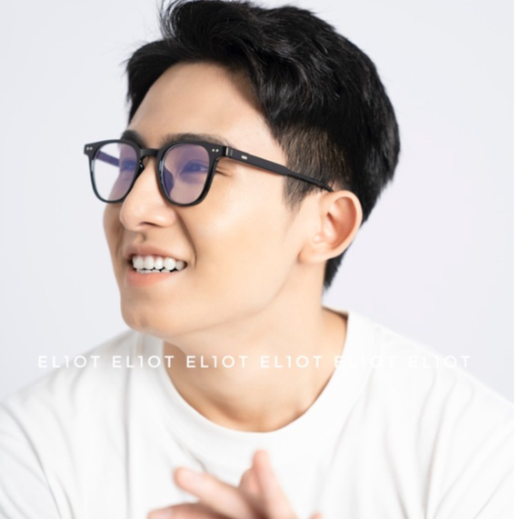 Gọng kính cận nam nữ ELIOT mắt kính vuông thời trang có thể thay tròng cận LTO