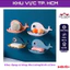 Khay dán tường đựng xà bông hình cá heo siêu dễ thương