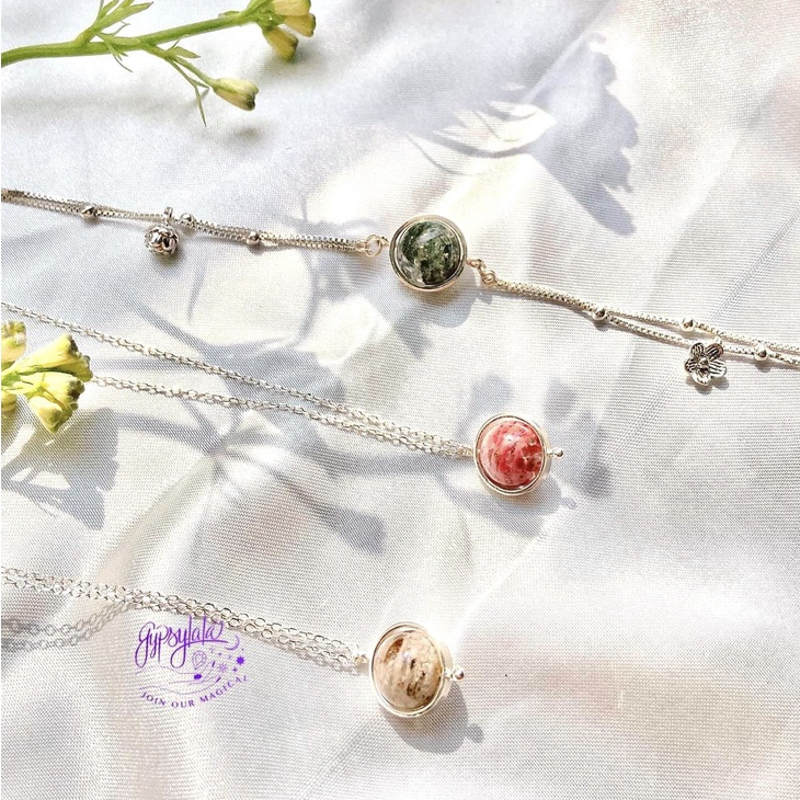 Ảnh Vòng Tay Đá Ưu Linh Thiên Nhiên Tài Lộc Sức Khoẻ SP003224 Gypsy.lala 4