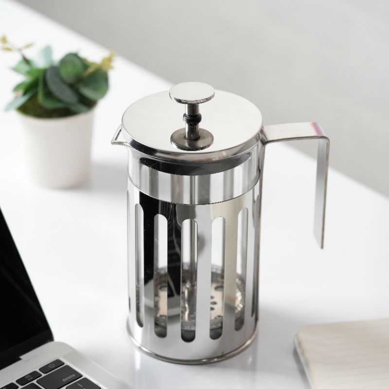 Bình French Press- Bình pha cà phê kiểu Pháp inox 304- Gờ cafe | Shopee ...