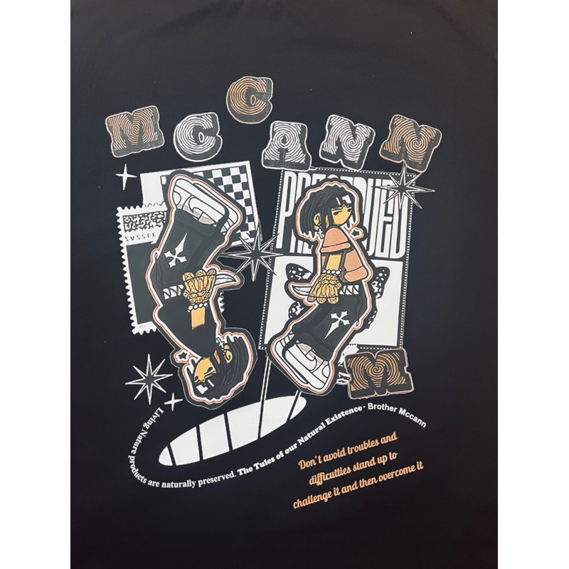 Áo Thun Nam Hiphop MCCANN Cotton 100 Cao Cấp - Phong Cách Trẻ Trung Và Năng Động