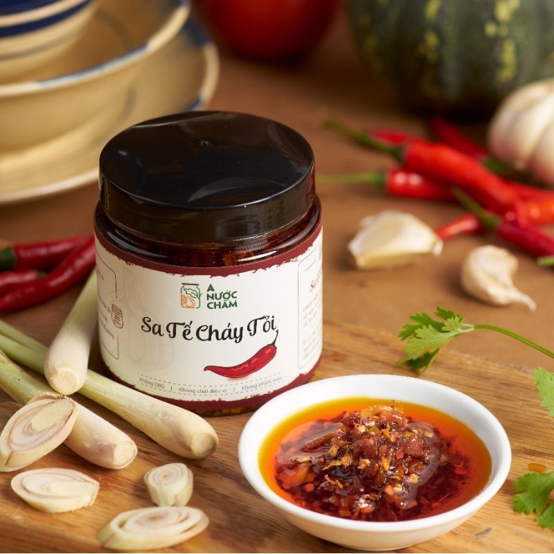 Sa tế cháy tỏi đa năng-dùng trộn mì, pha chao, trộn bánh tráng, nêm nếm món ăn đa dụng