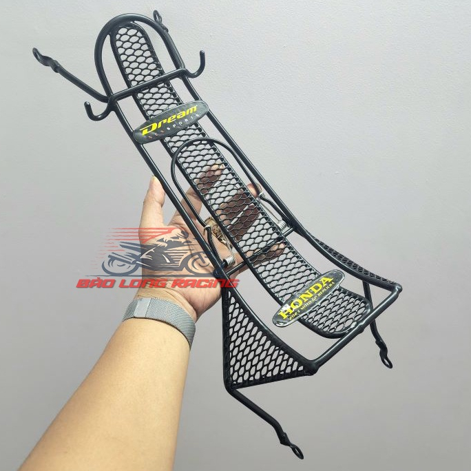 Baga Đặc Biệt lưới kẹp đen V2 gắn xe máy DREAM