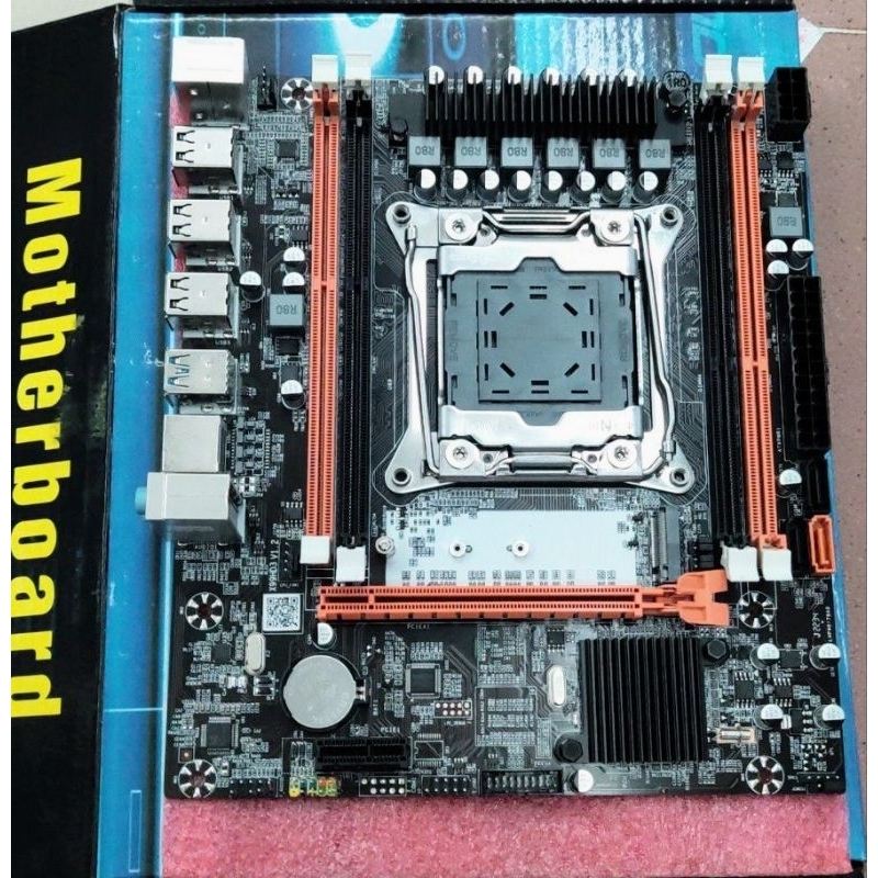 X99 Motherboard Set Dual CPU with E5 2680 V4 64GB DDR4 Ram