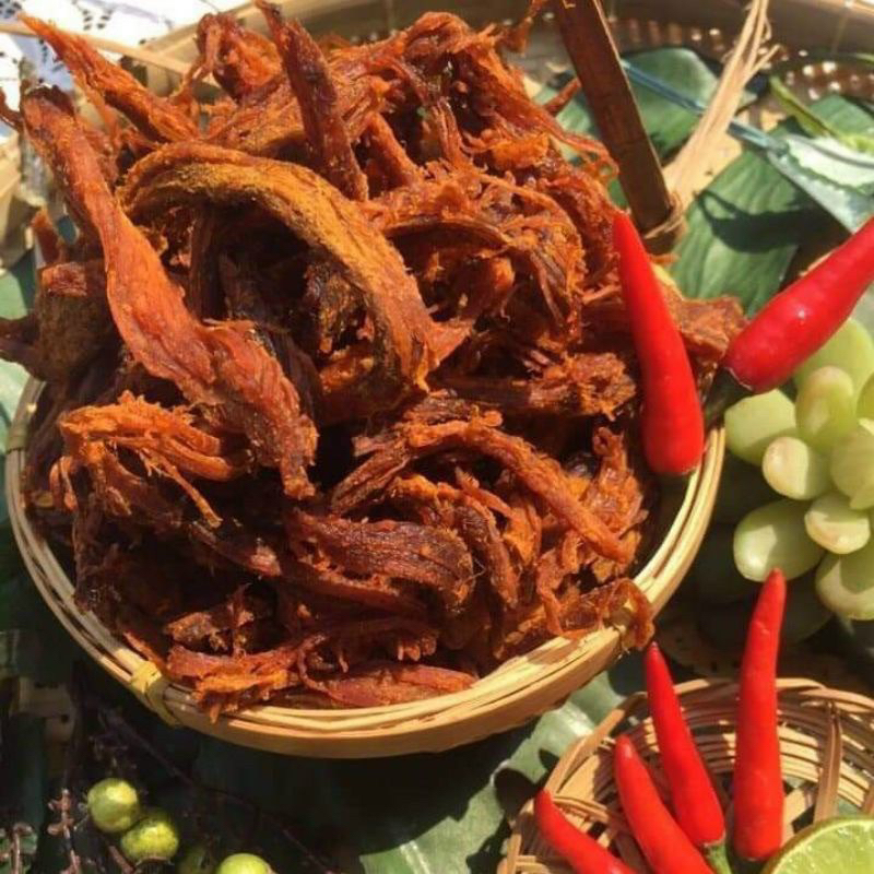 Khô Bò Xé Mềm - Nguyên Chất 100% Bò Thật Tây Nguyên