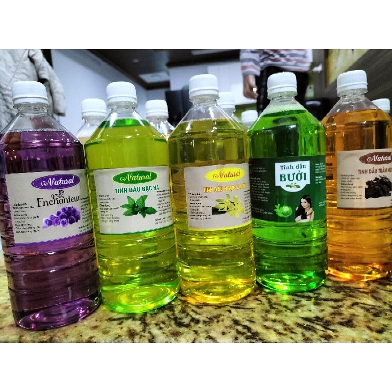 1 lít tinh dầu xông hơi đủ mùi tặng vỏ chai xịt | Shopee Việt Nam
