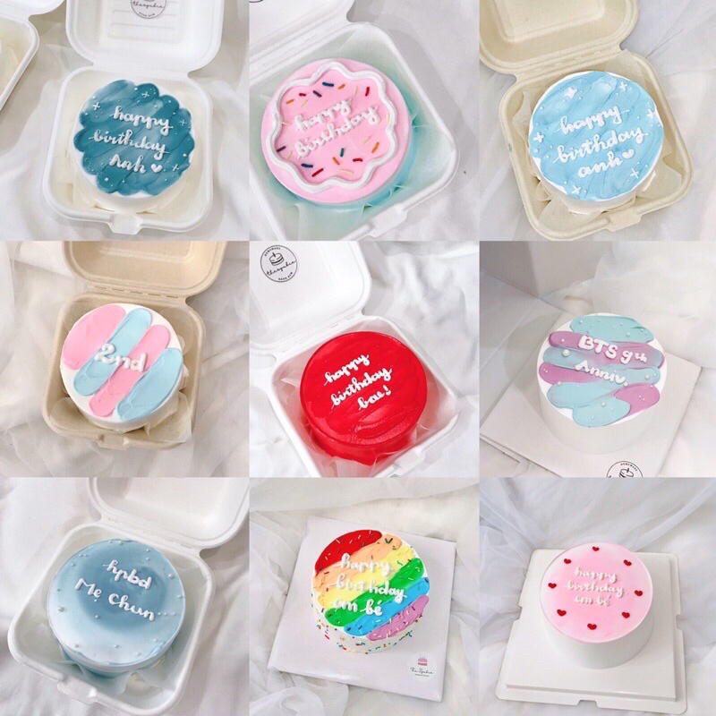 Bánh Kem Bento Mini phong cách Hàn Quốc xinh xắn | Shopee Việt Nam