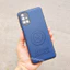 Ốp dẻo giả da Samsung M51 in logo có gờ bảo vệ camera ôm khít máy chống trơn trượt, mồ hôi tay