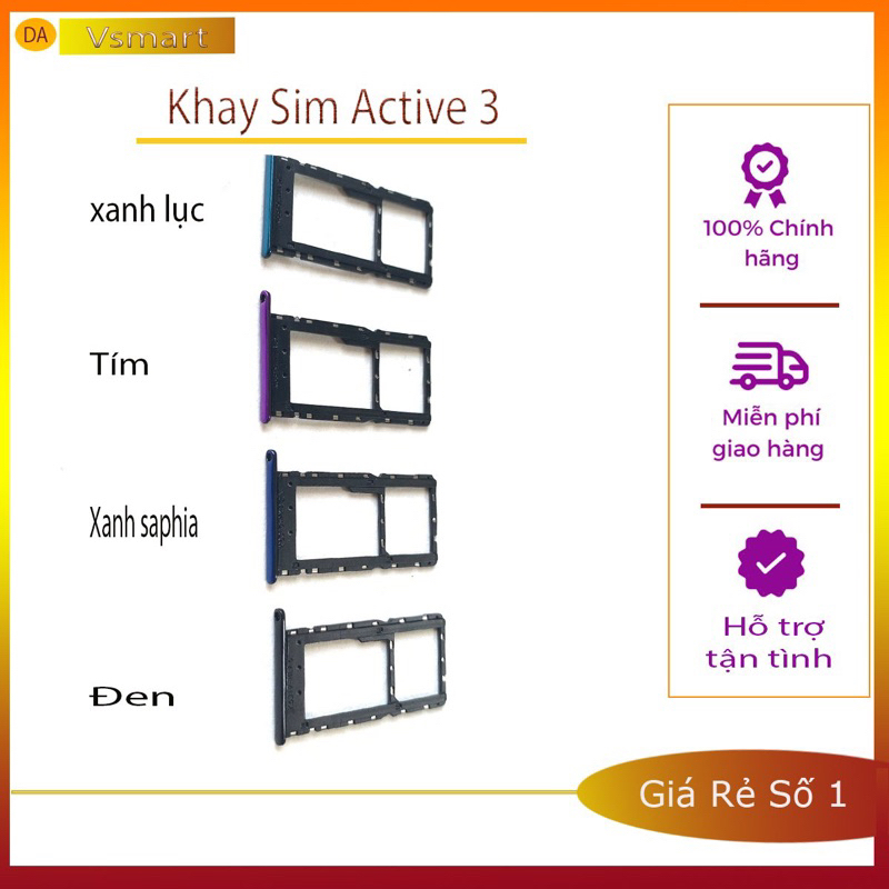 Khay Sim Vsmart Active 3 (V530) New Chính Hãng | Shopee Việt Nam