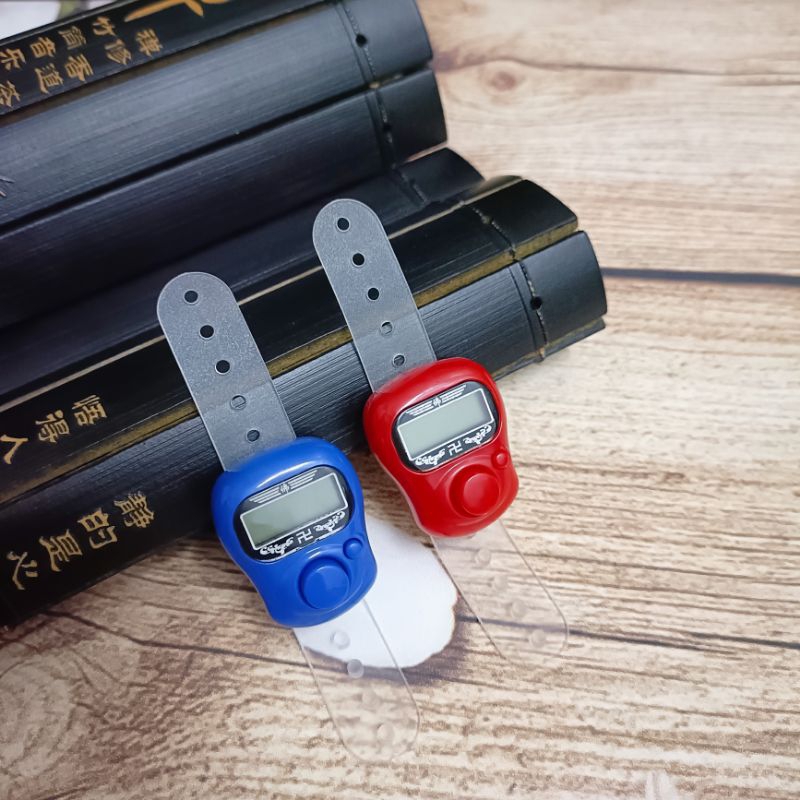 Máy bấm đếm ký số lần niệm danh hiệu Phật A Di Đà xỏ ngón