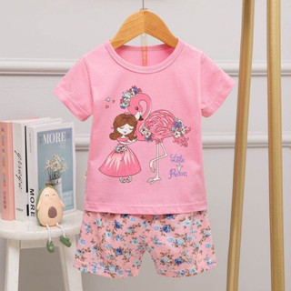 Bộ đồ cotton bé trai và bé gái 7-34kg