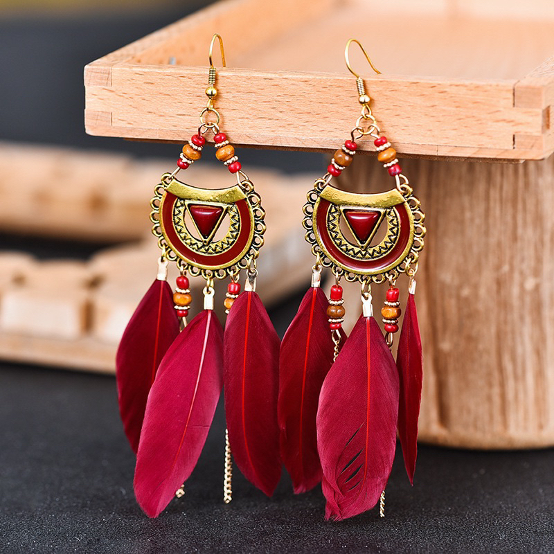 Bông Tai Tuarua Phong Cách Vintage Sẵn