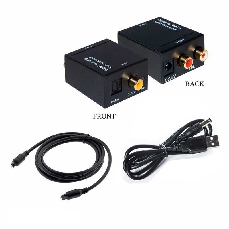 Bộ chuyển OPTICAL sang AUDIO AV - Tặng kèm Cáp Optical | Shopee Việt Nam