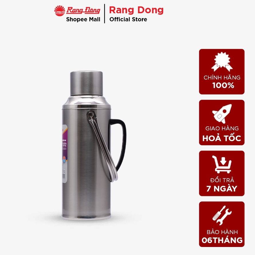 Ảnh Phích đựng nước 2 lít Inox Rạng Đông - Model: RD-2035 ST2 1