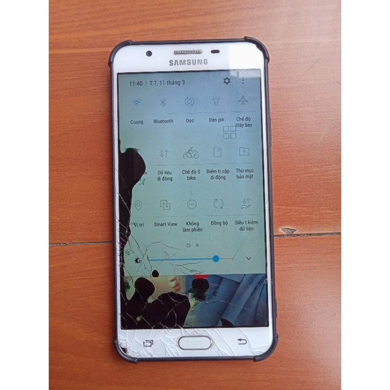 xác điện thoại samsung j7 prime hỏng màn ,tăng âm có mk màn hình ...