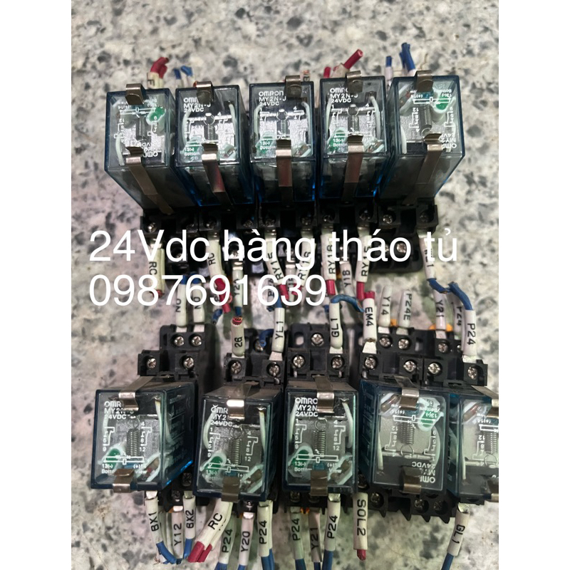 Relay trung gian 24cdc OMRON chính hãng(hàng tháo tủ) | Shopee Việt Nam