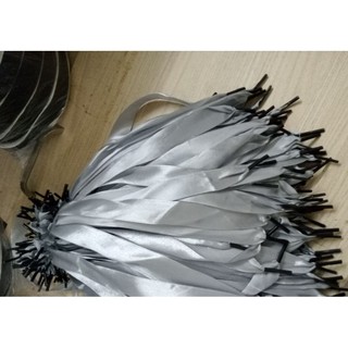 Dây, Quai, dây túi giấy túi(25 đôi dây RUY BĂNG LỤA 2x35cm xỏ túi giấy),dây túi giấy