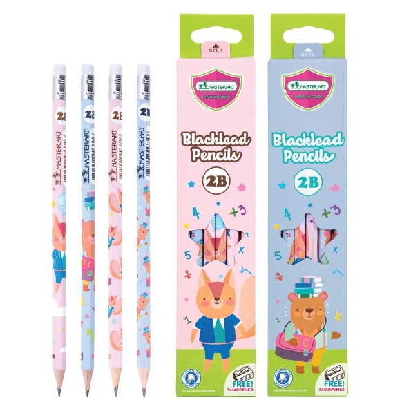 Product image Bút chì 2B Master Art, 12 bút chì No.2 blacklead pencils