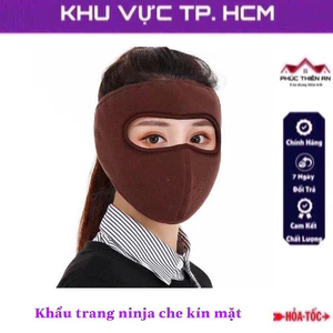 Khẩu trang ninja che kín mặt - chống nắng, chống bụi
