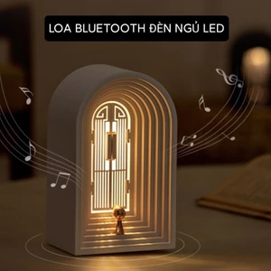 Loa Bluetooth đèn ngủ sạc usb