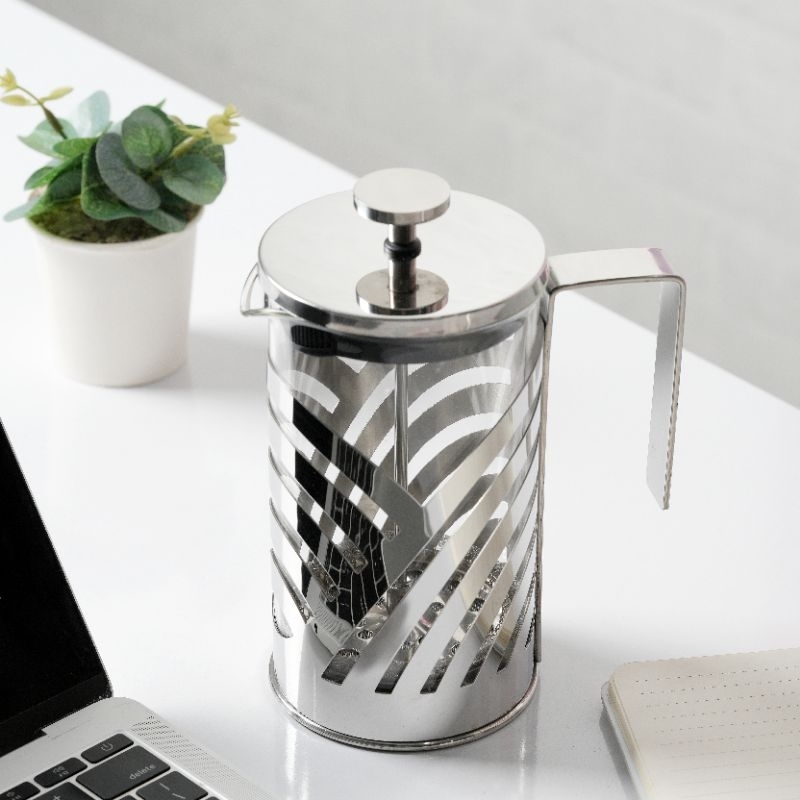 Bình French Press- Bình pha cà phê kiểu Pháp inox 304- Gờ cafe | Shopee ...