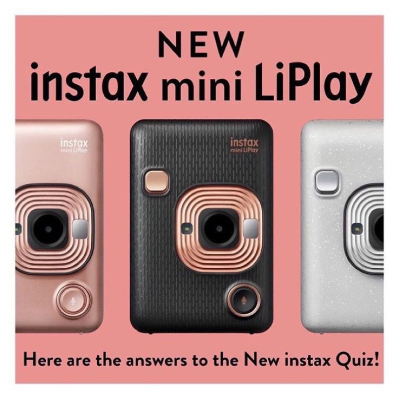 INSTAX MINI LIPLAY - NEW - FULLBOX - GIÁ TỐT NHẤT SHOPEE - BH 12 THÁNG ...