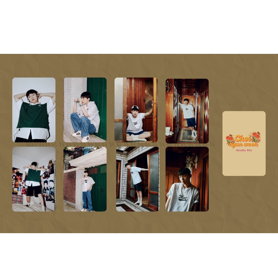set card bo góc Choi Hyun Wook