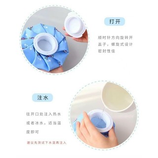 Túi chườm nóng, lạnh loại tròn hoạt hình dễ thương cho mẹ về bé
